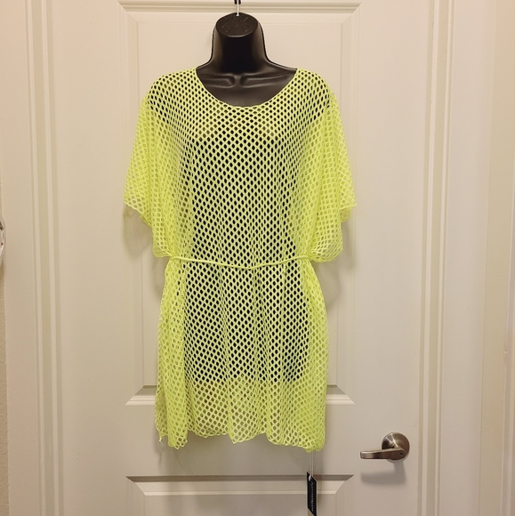 boutique Other - Neon Yellow Swim Cover